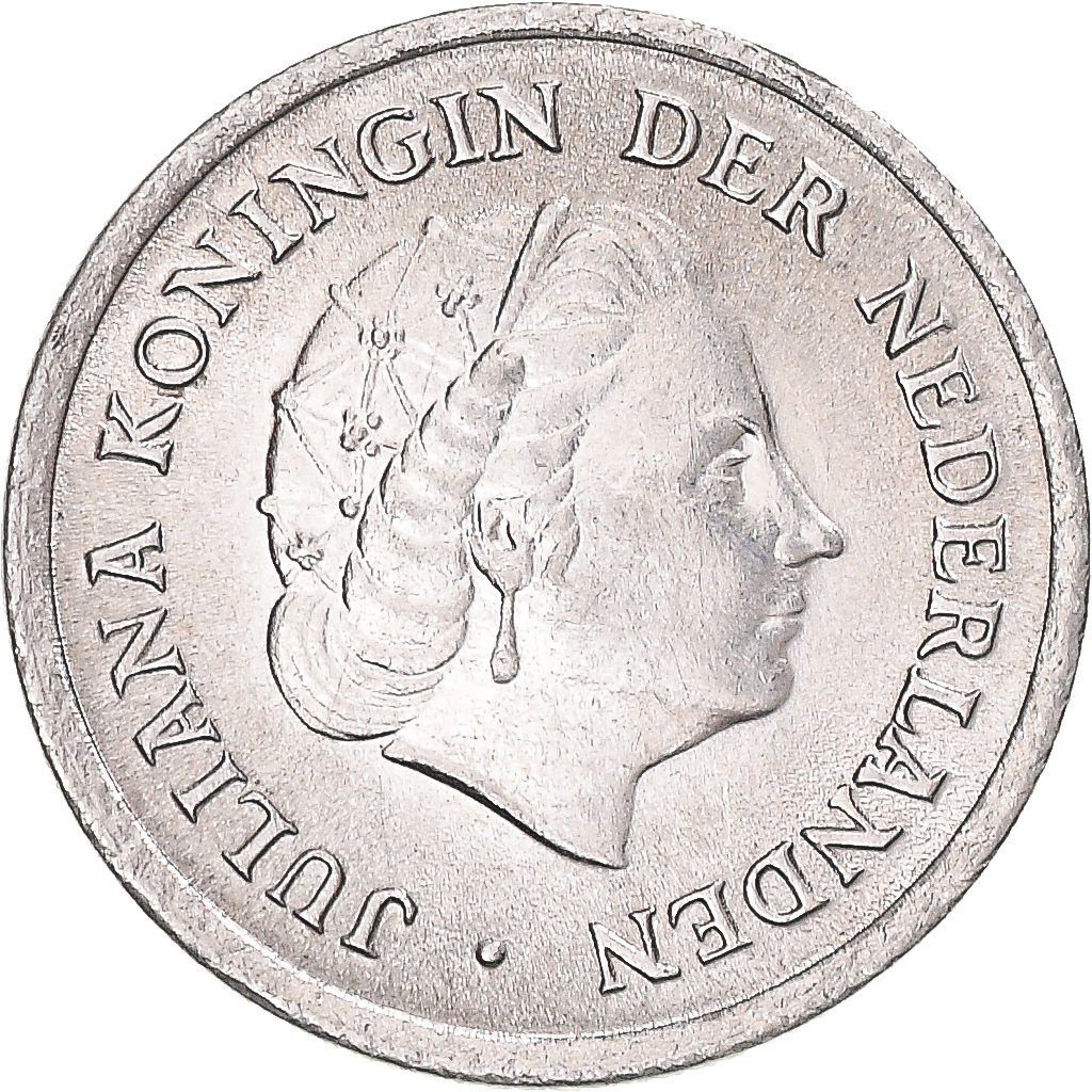Coin, Netherlands, 10 Cents, 1967