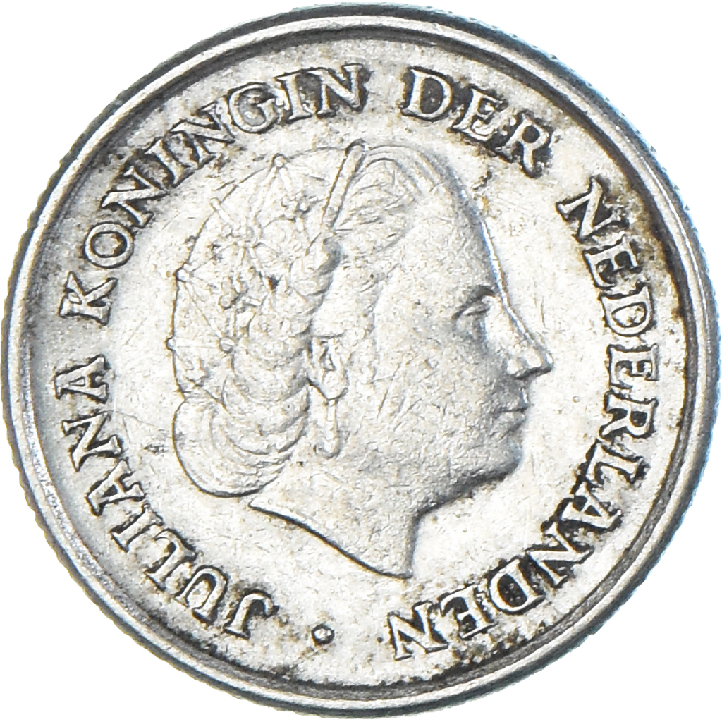 Coin, Netherlands, 10 Cents, 1961