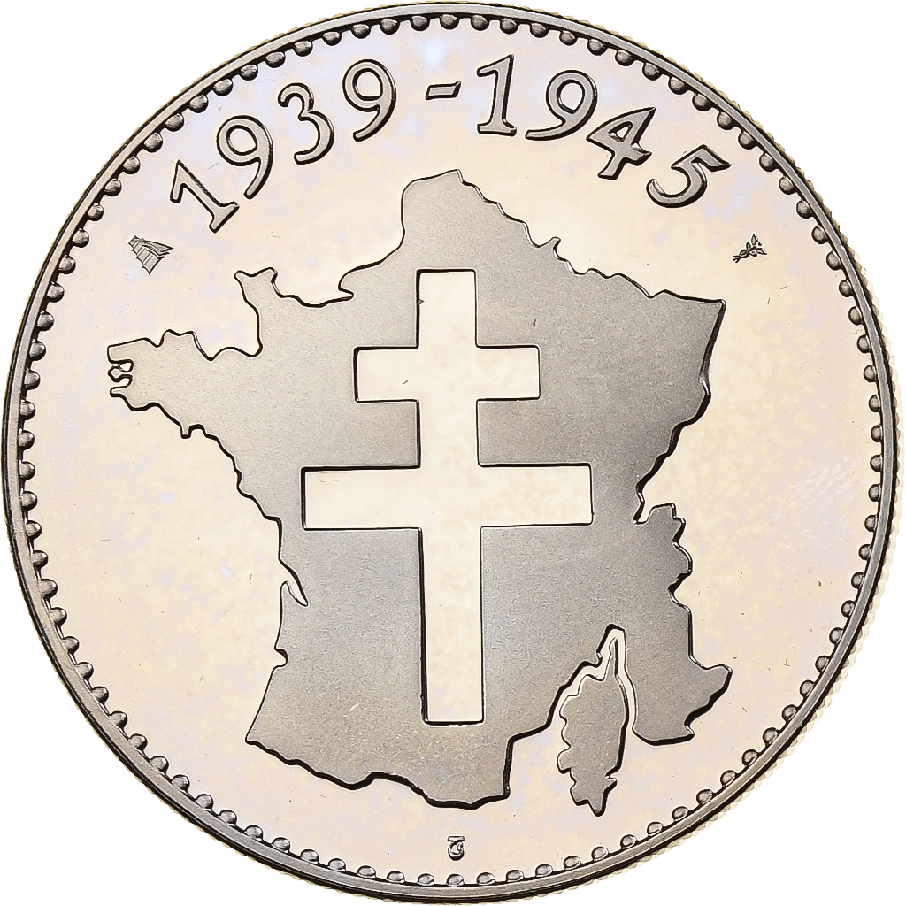 France, Medal, 1939-1945, Débarquement de Normandie, Utrecht, Copper-nickel