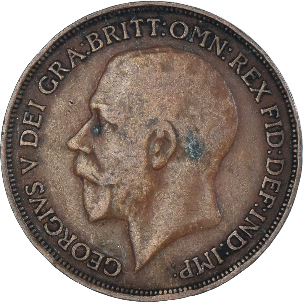 Coin, Great Britain, Penny, 1914
