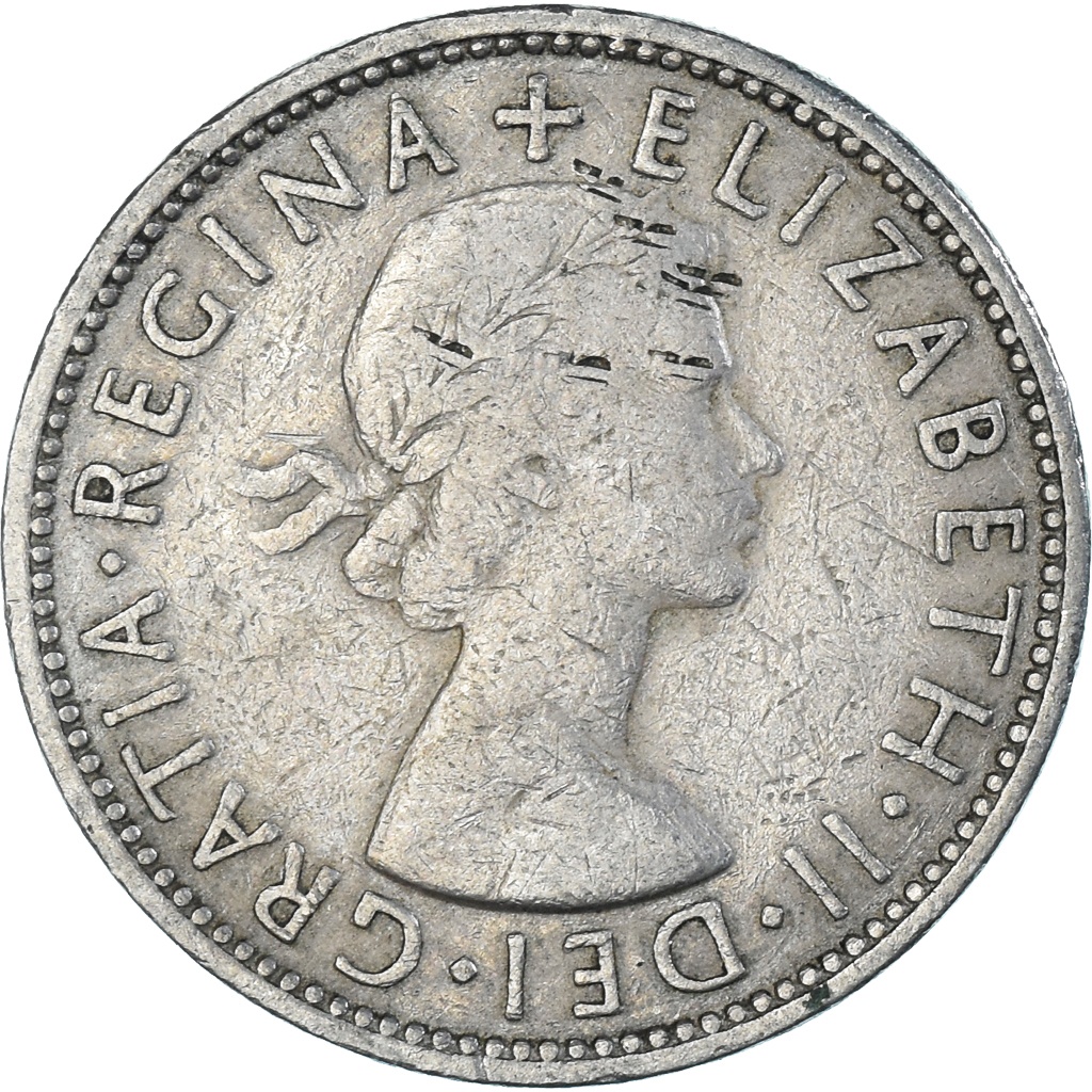 Coin, Great Britain, Florin, Two Shillings, 1959