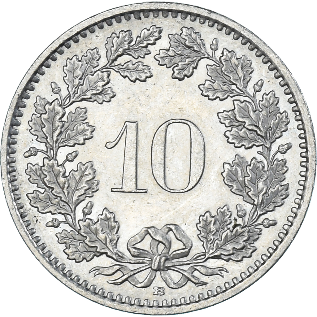 Coin, Switzerland, 10 Rappen, 2007