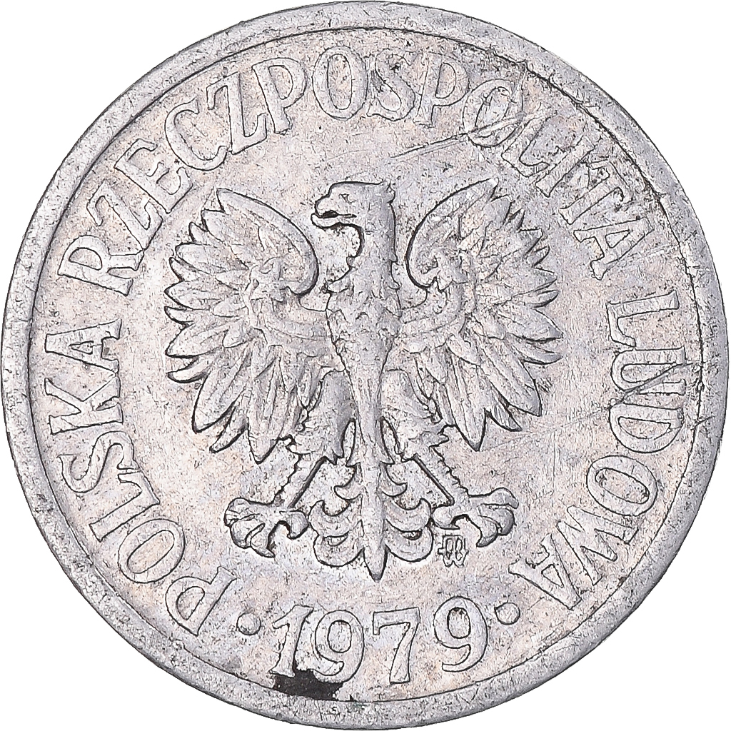 Coin, Poland, 10 Groszy, 1979