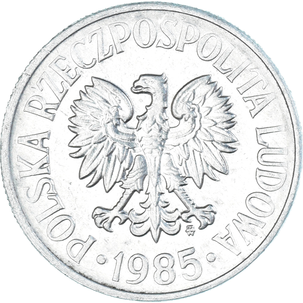 Coin, Poland, 50 Groszy, 1985