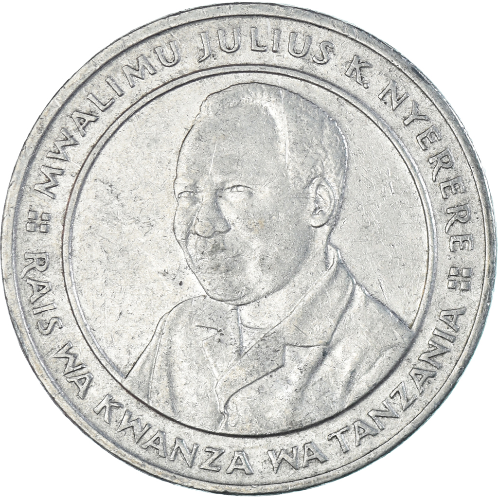 Coin, Tanzania, 10 Shilingi, 1991