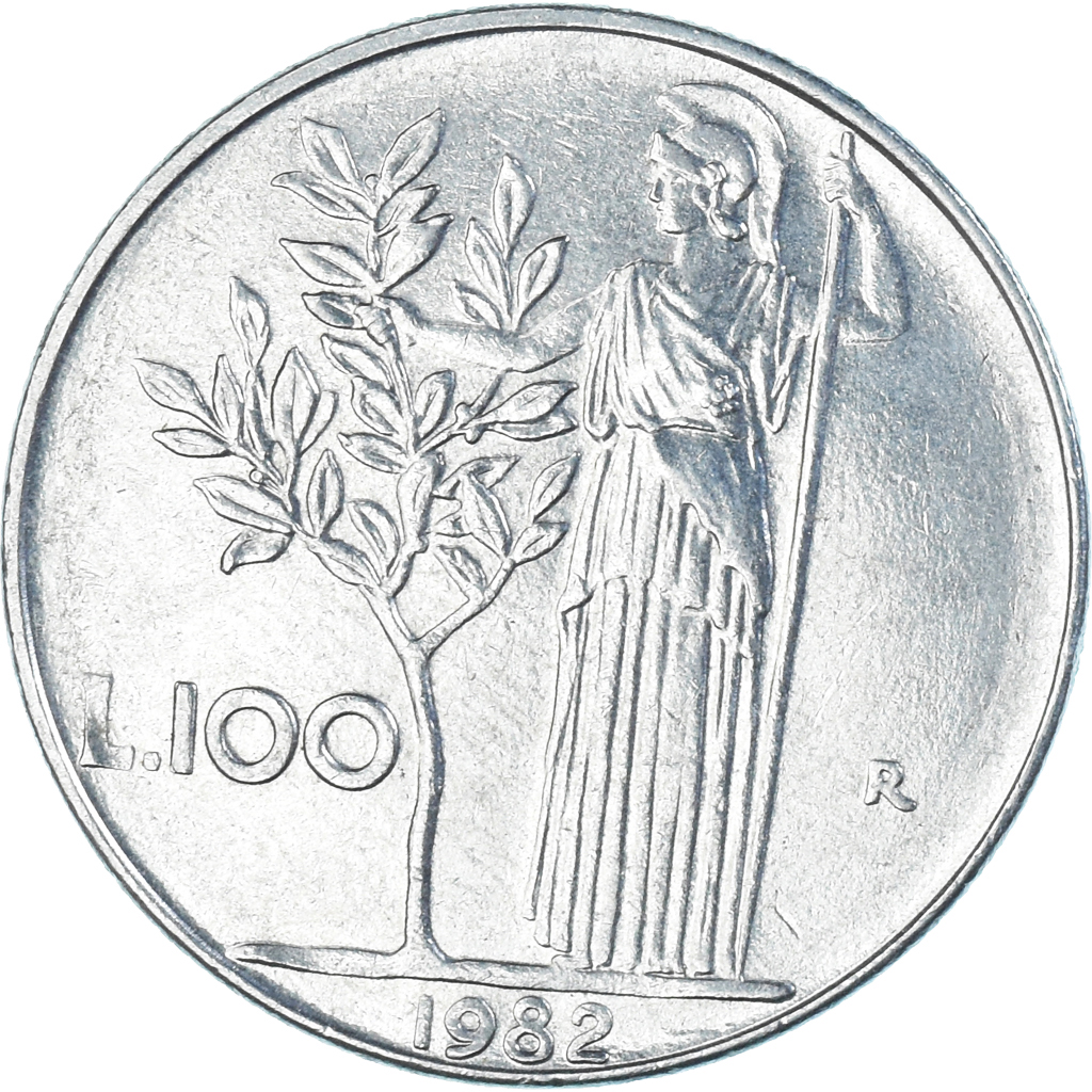 Coin, Italy, 100 Lire, 1982