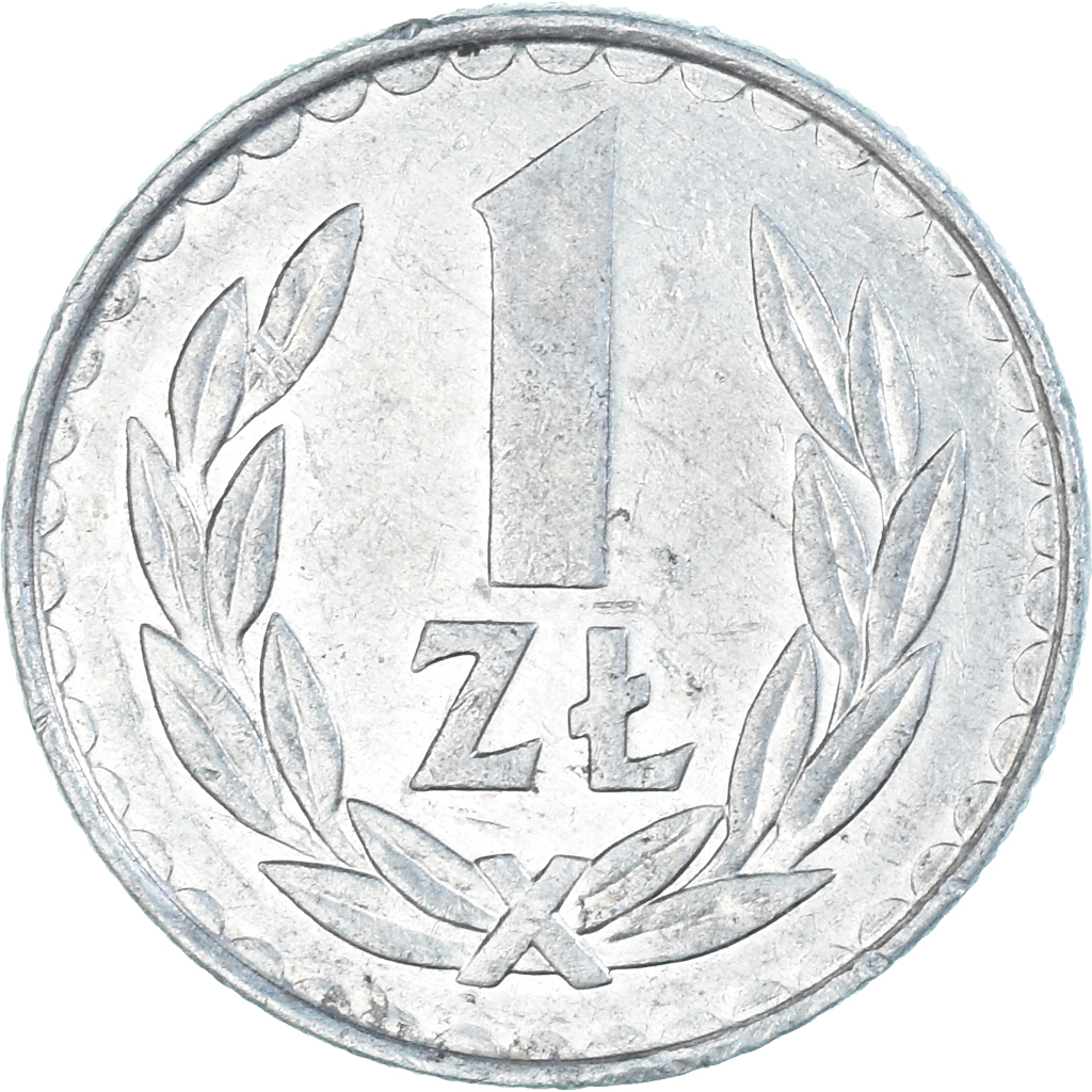 Coin, Poland, Zloty, 1987