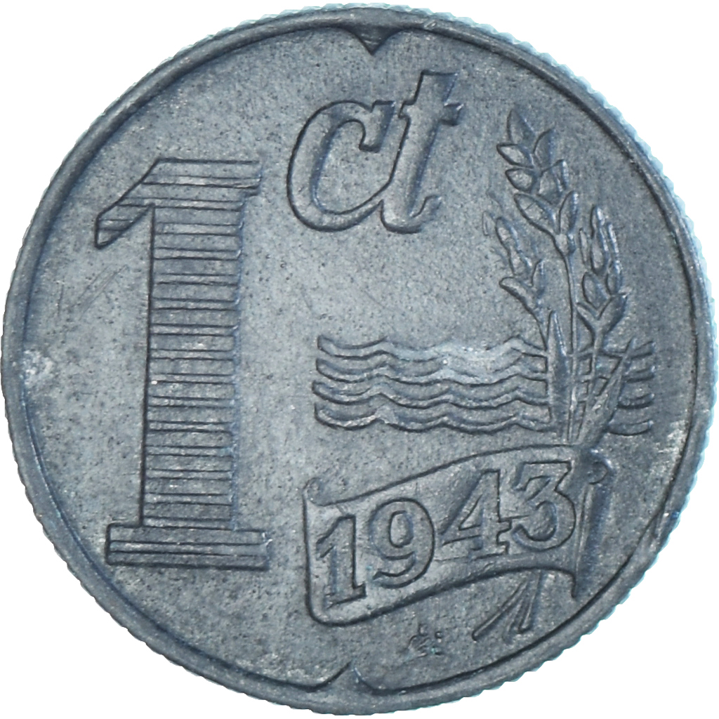 Coin, Netherlands, Cent, 1943