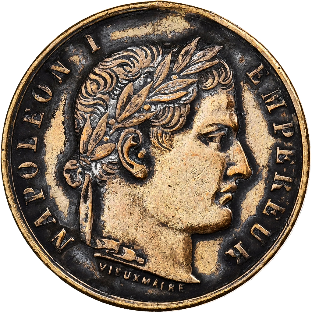 France, Medal, Napoleon I, Inauguration du Tombeau de Napoléon Ier, 1853