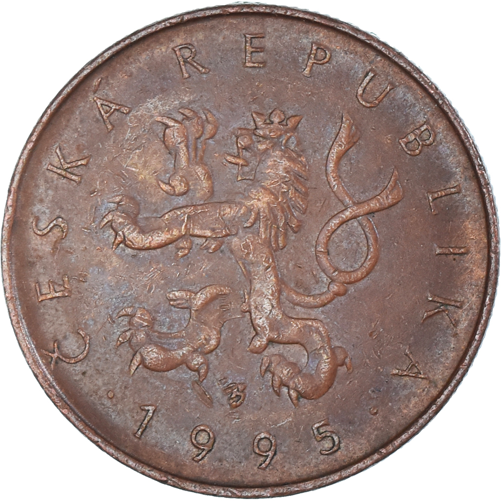 Coin, Czech Republic, 10 Korun, 1995