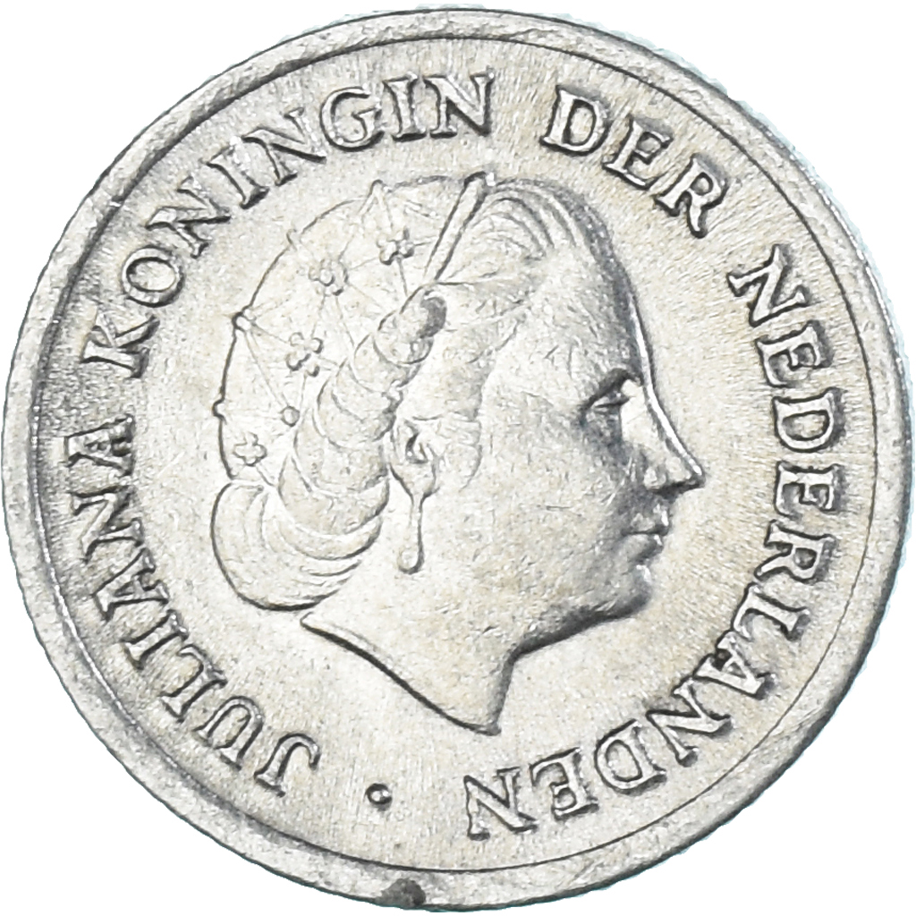 Coin, Netherlands, 10 Cents, 1957
