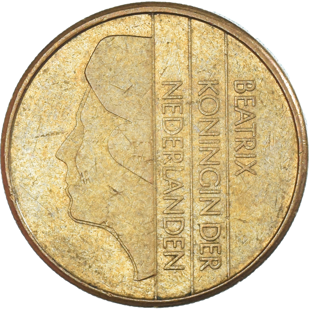 Coin, Netherlands, 5 Gulden, 1989