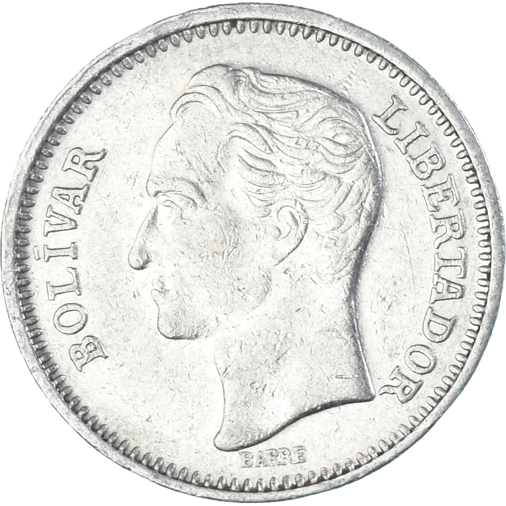 Coin, Venezuela, 50 Centimos, 1965