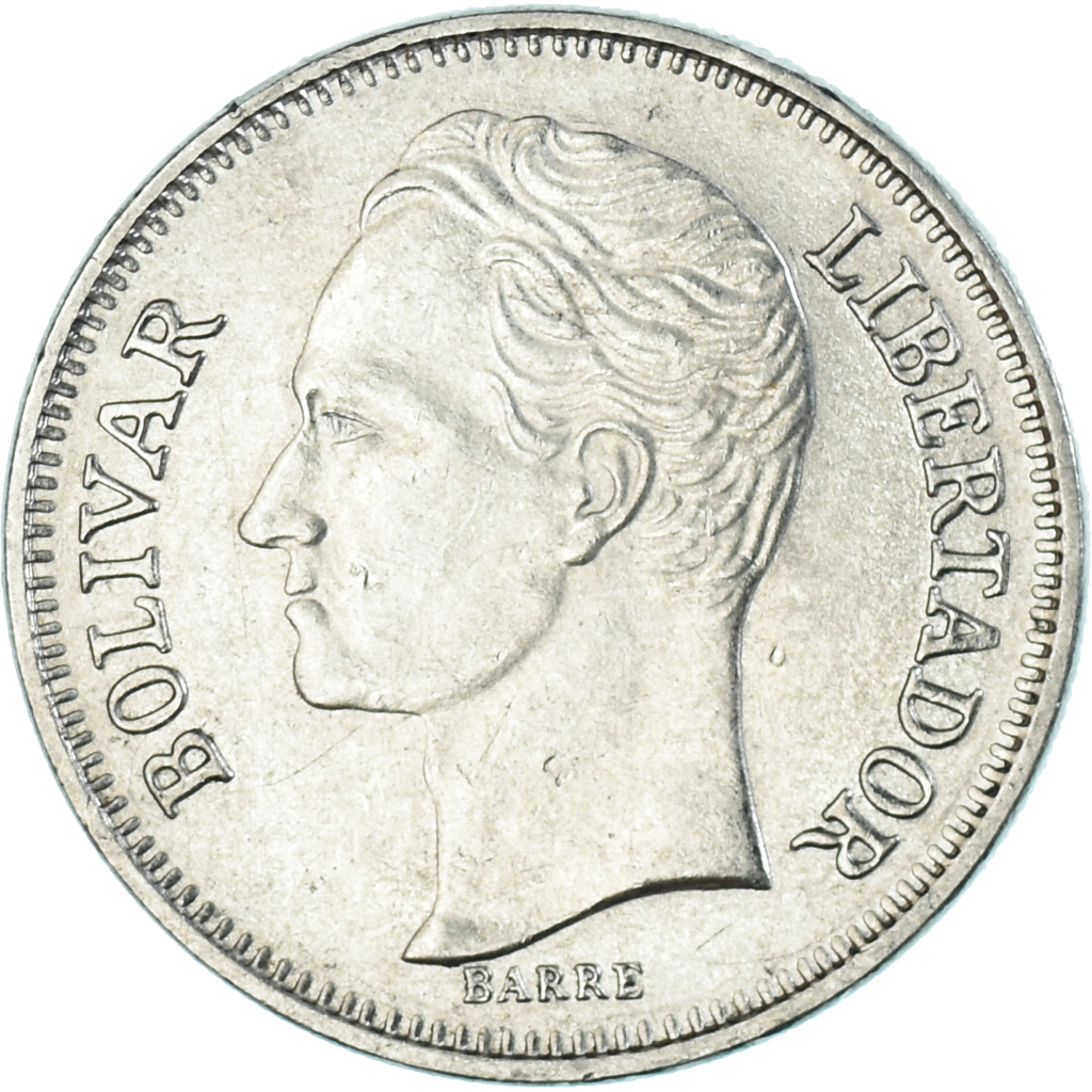 Coin, Venezuela, Bolivar, 1989