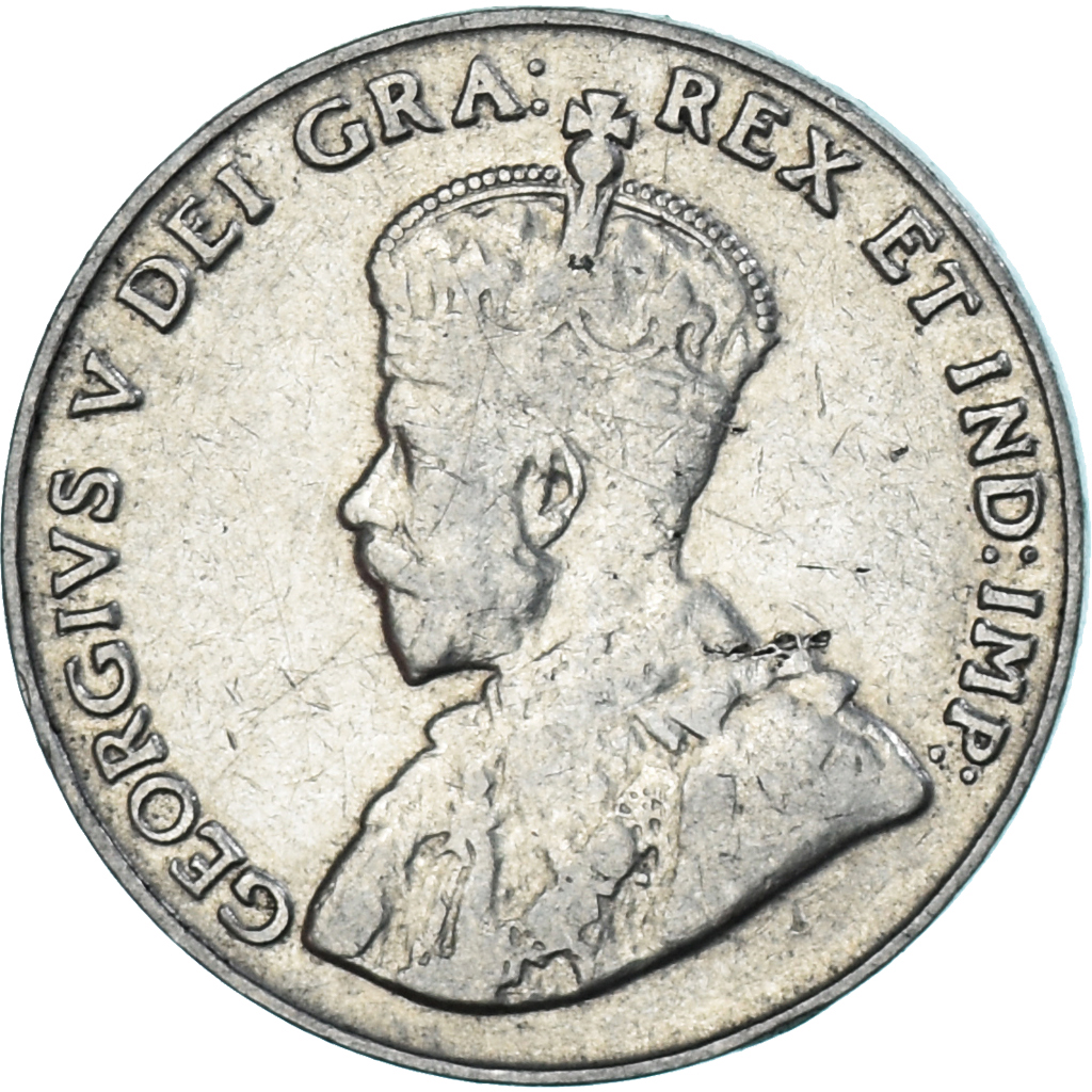 Coin, Canada, 5 Cents, 1927
