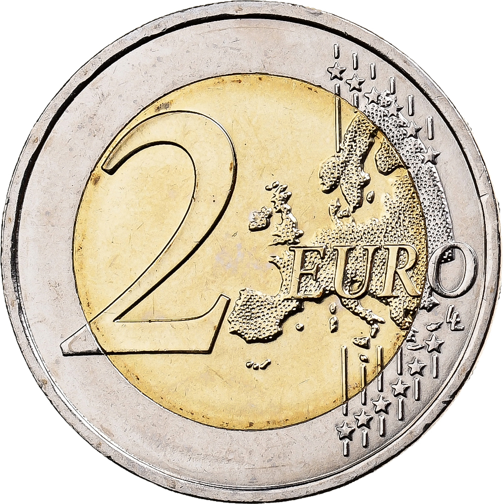 Frankreich, 2 Euro, Sidaction, 2014, MDP, Bi-Metallic, UNZ