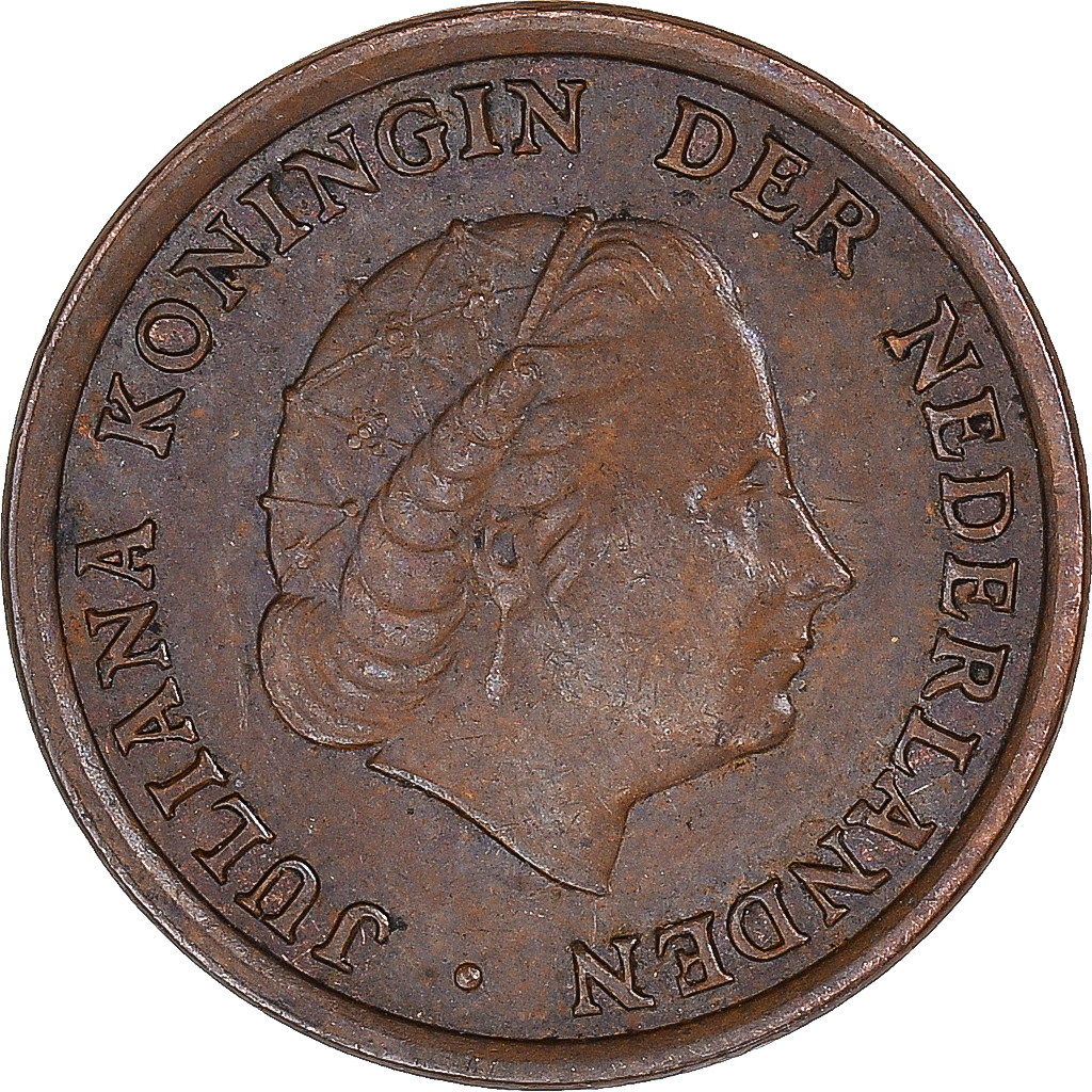 Coin, Netherlands, Cent, 1962