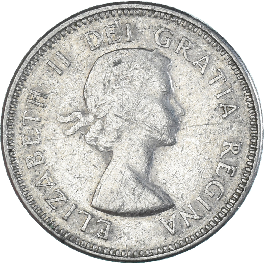 Coin, Canada, 5 Cents, 1963
