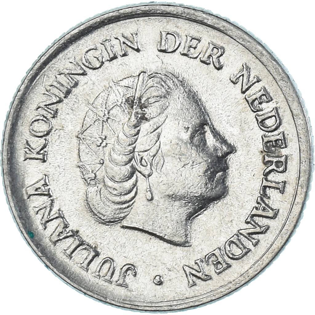 Coin, Netherlands, 25 Cents, 1966