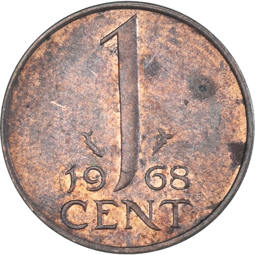 Coin, Netherlands, Cent, 1968