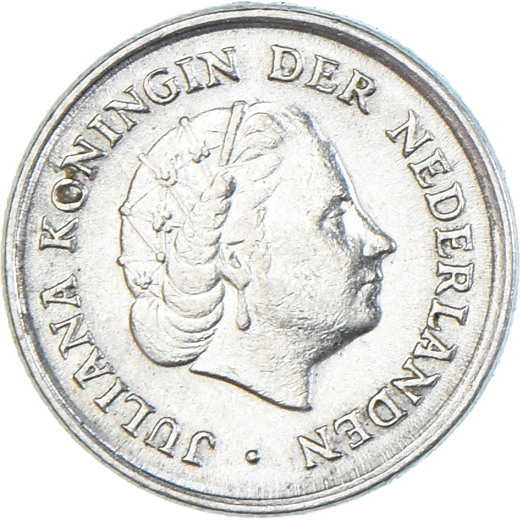Coin, Netherlands, 10 Cents, 1964