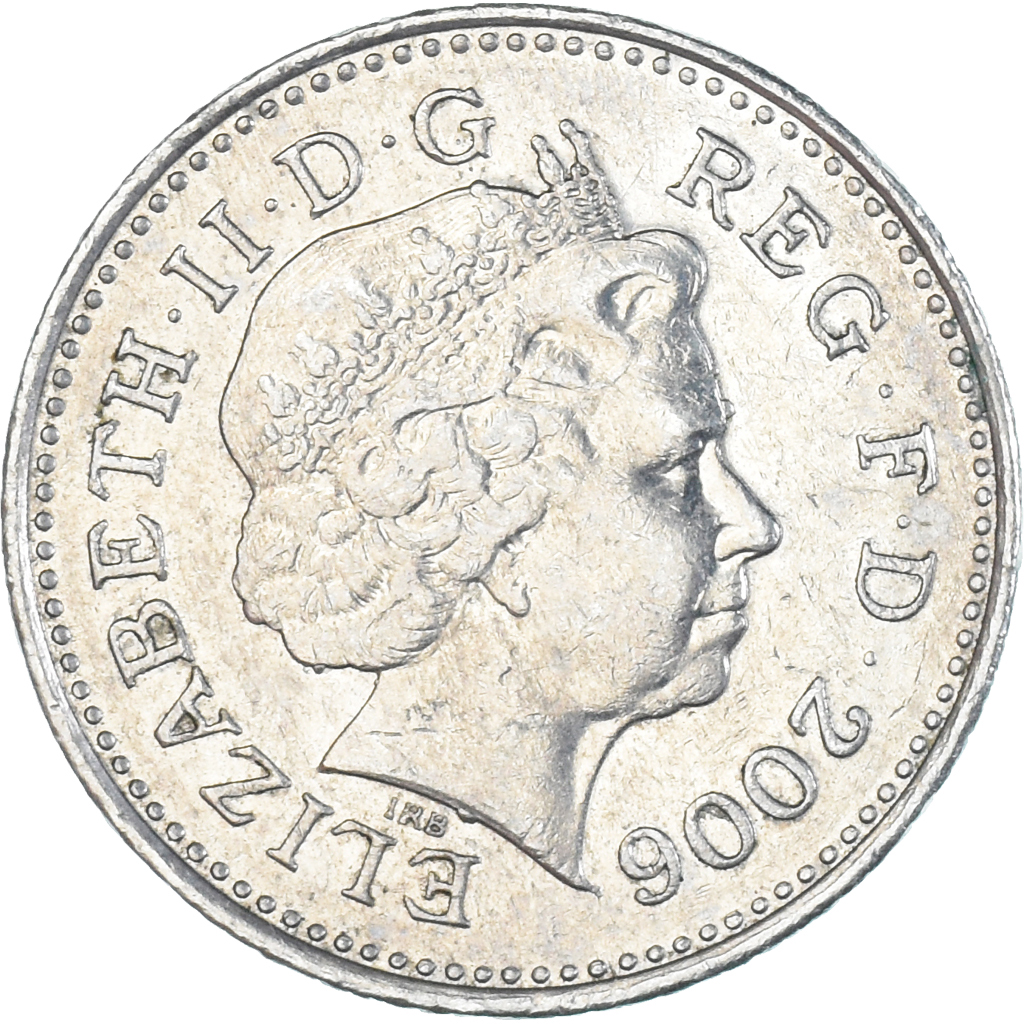 Coin, Great Britain, 10 Pence, 2006