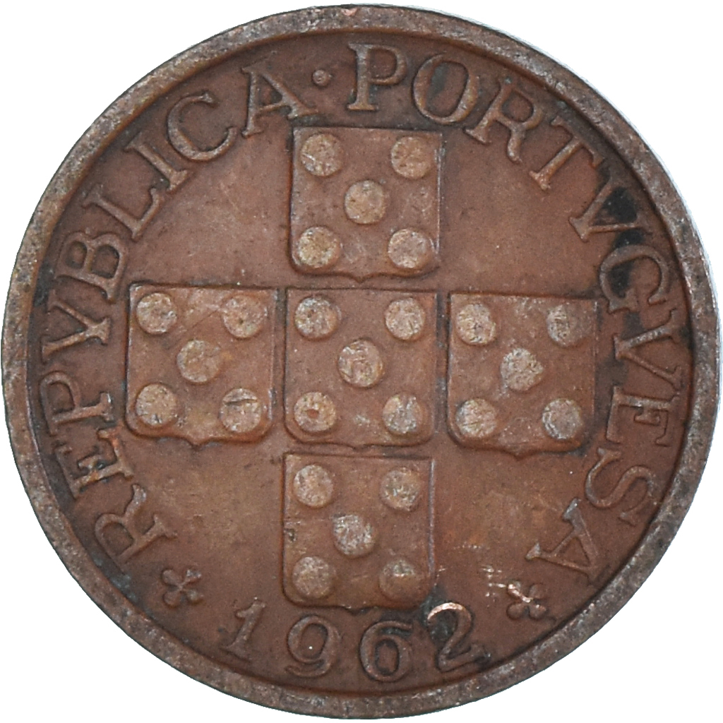 Coin, Portugal, 10 Centavos, 1962