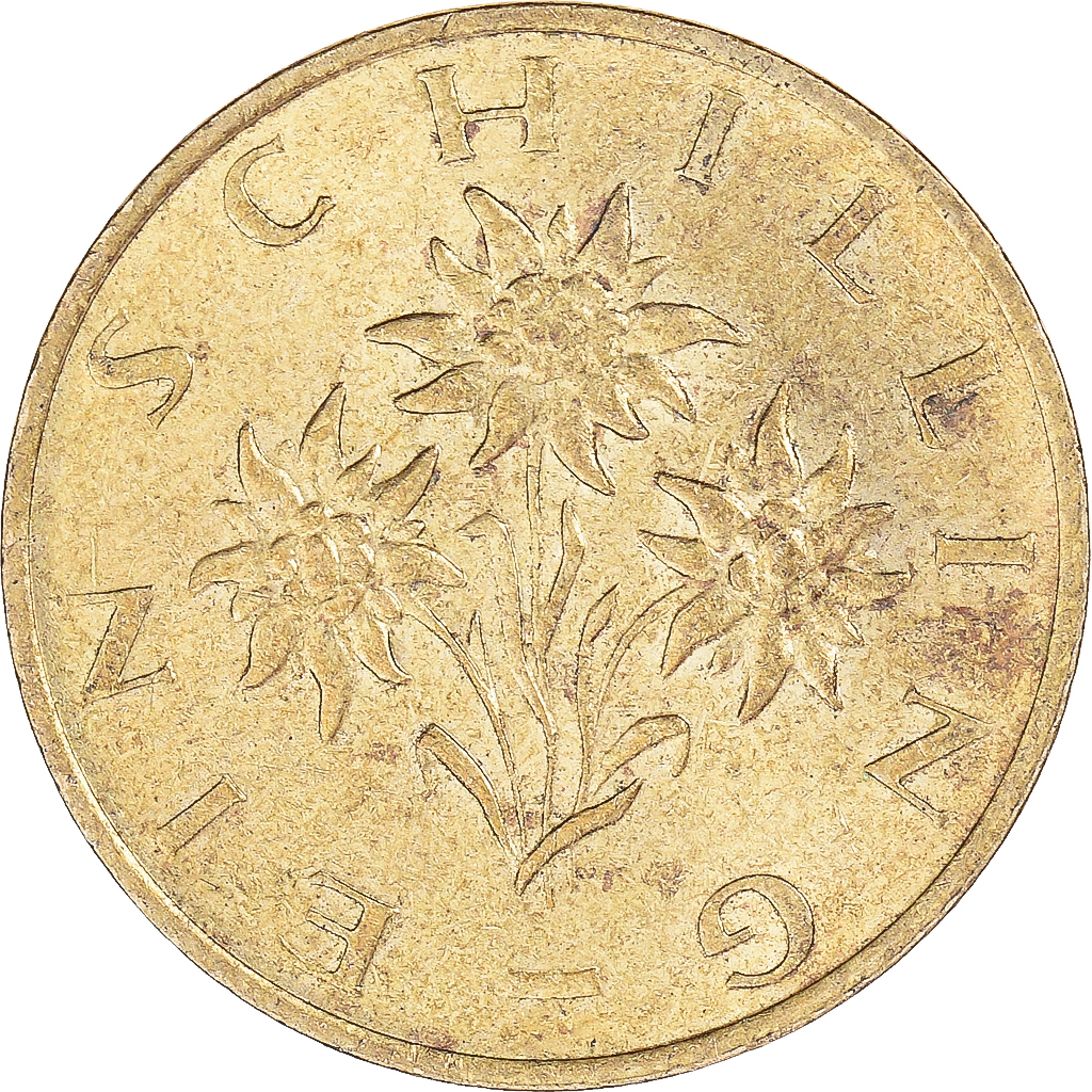 Coin, Austria, Schilling, 1987