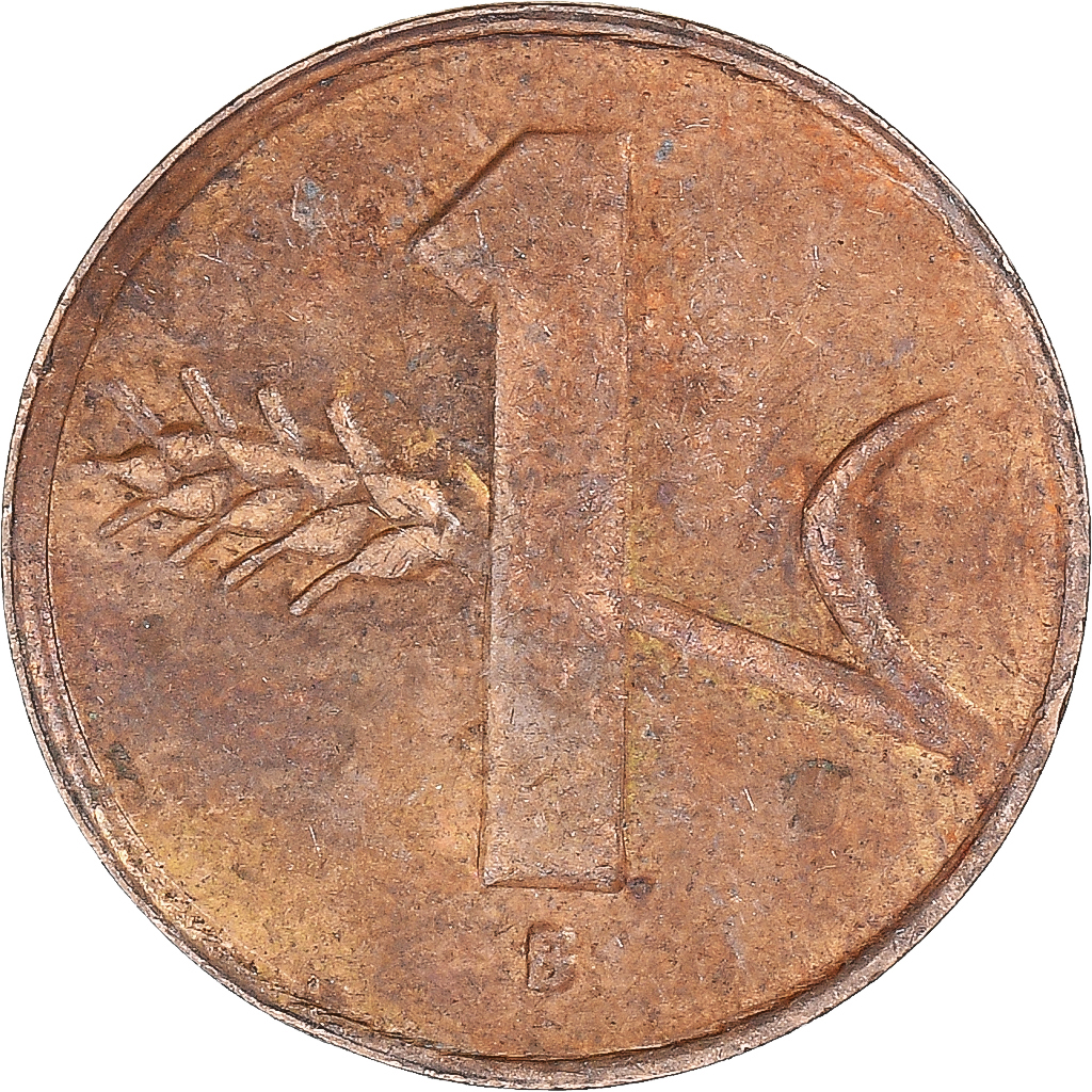 Coin, Switzerland, Rappen, 1949