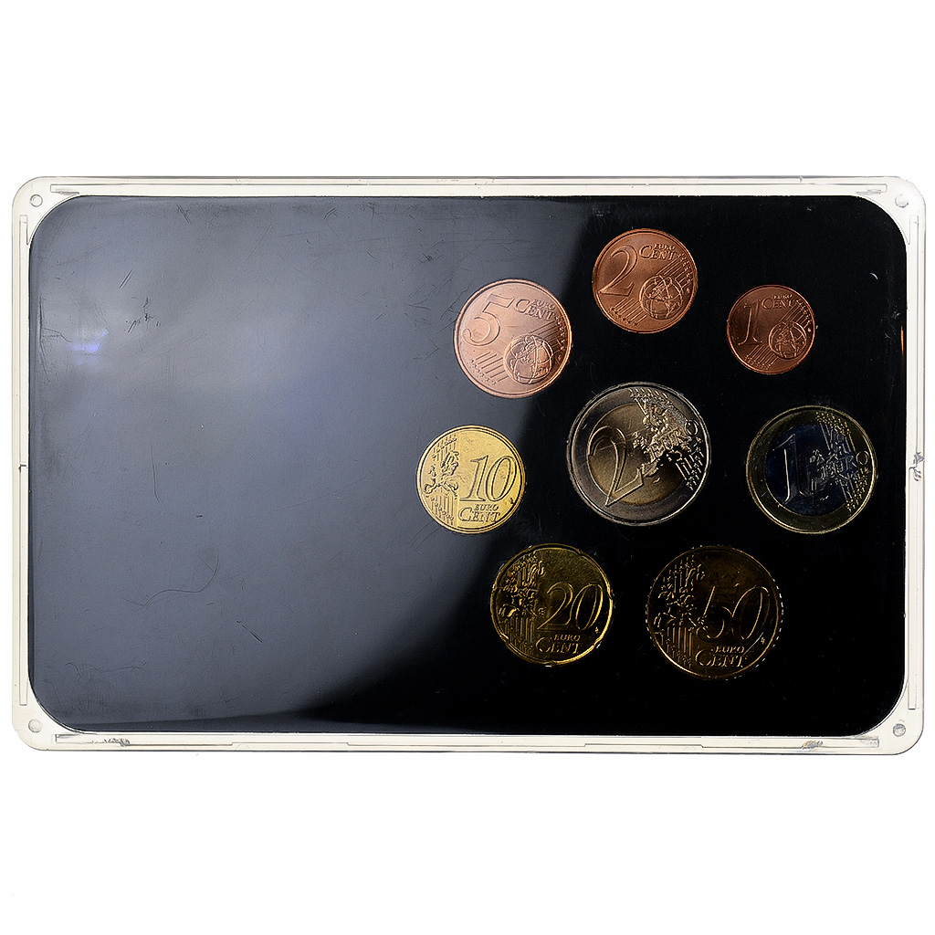 France, Set 1 ct. - 2 Euro, Mixed Dates, MDP, MS(63)