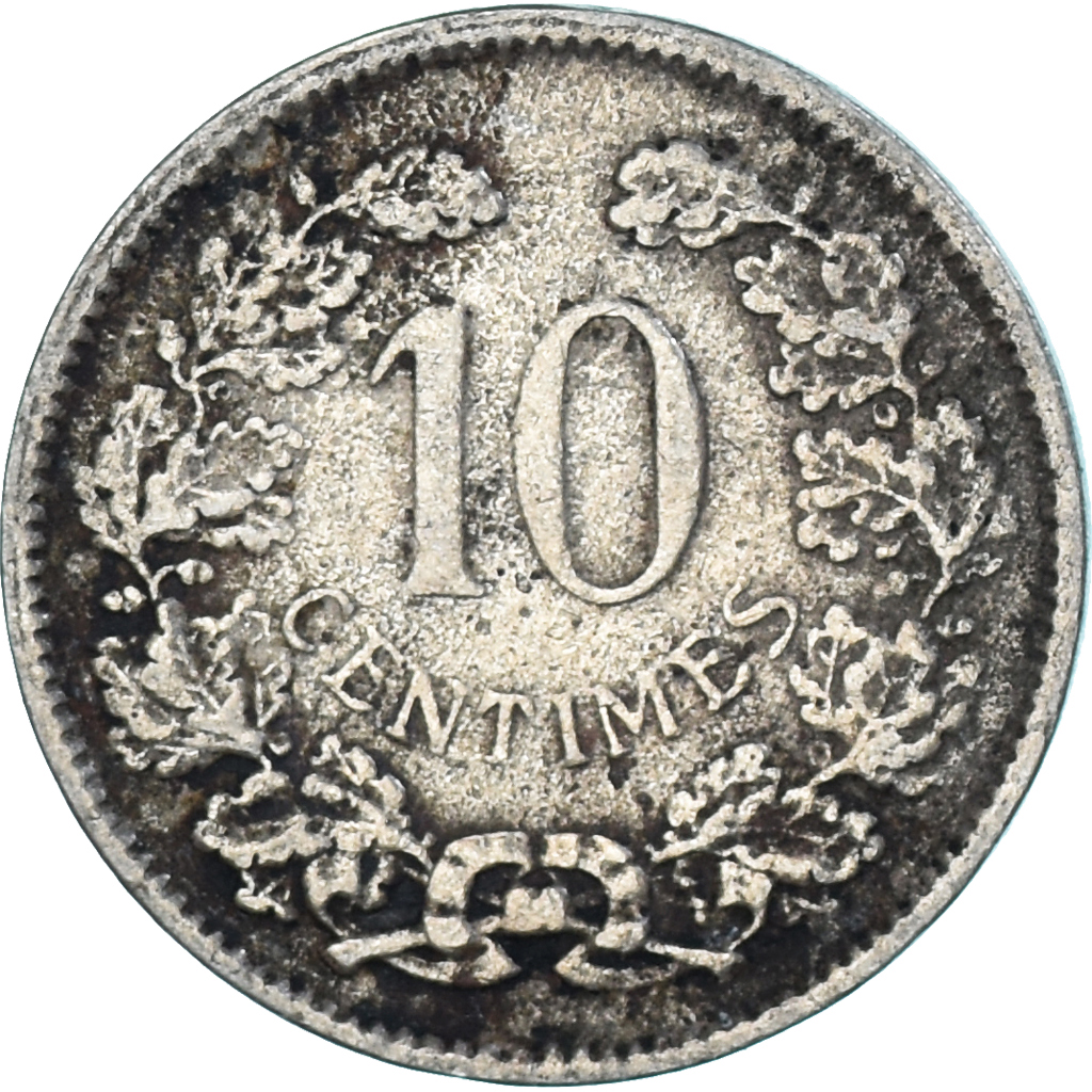 Coin, Luxembourg, 10 Centimes, 1901