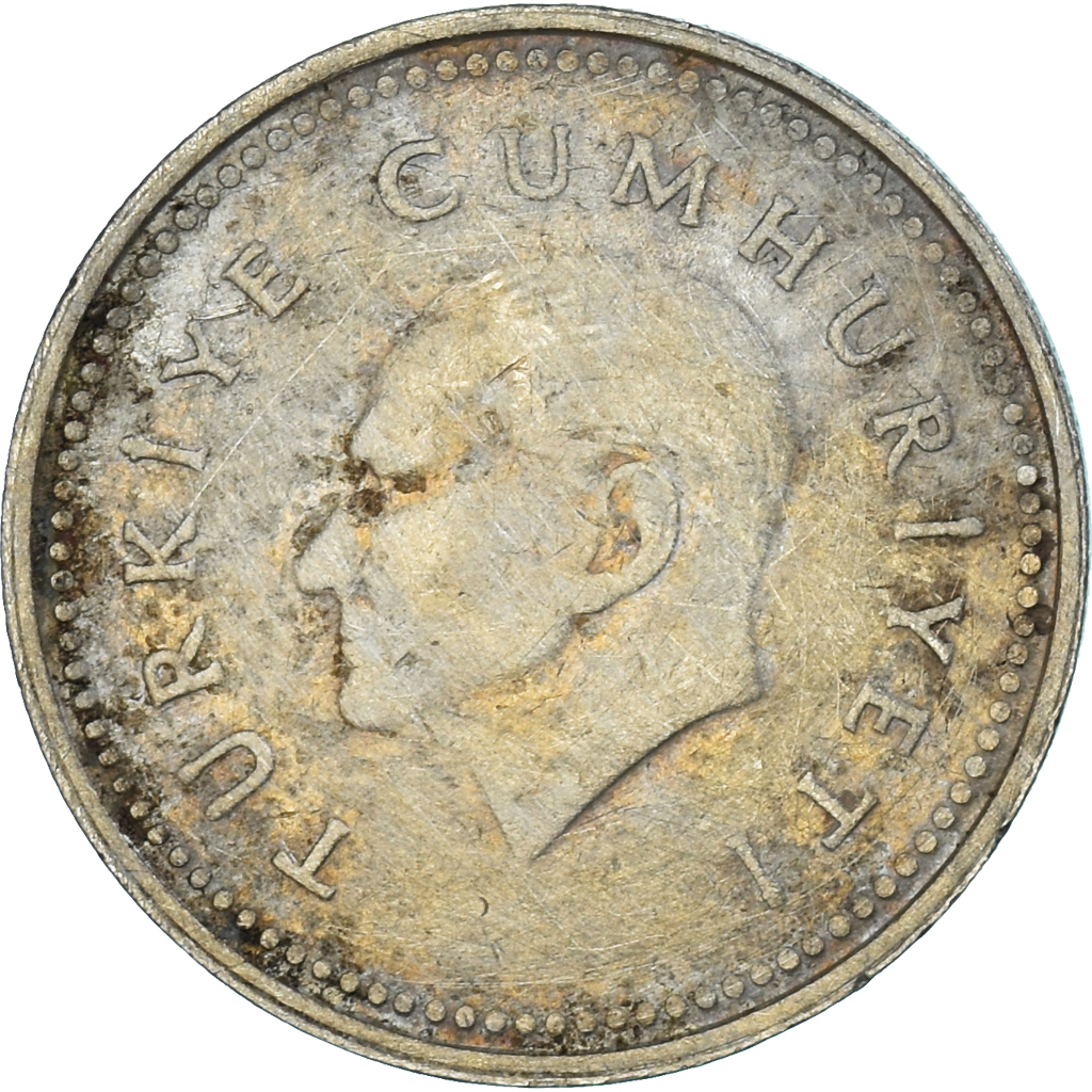 Coin, Turkey, 1000 Lira, 1994
