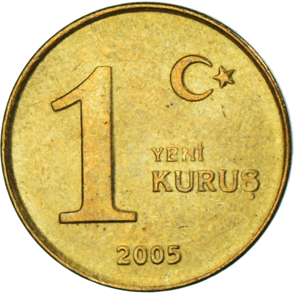 Coin, Turkey, New Lira, 2005