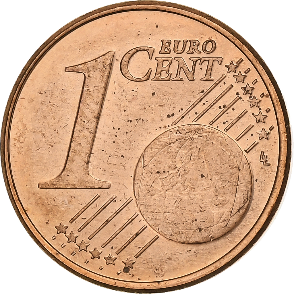 Cyprus, 1 Centime, 2009, Vantaa, Copper Plated Steel, 