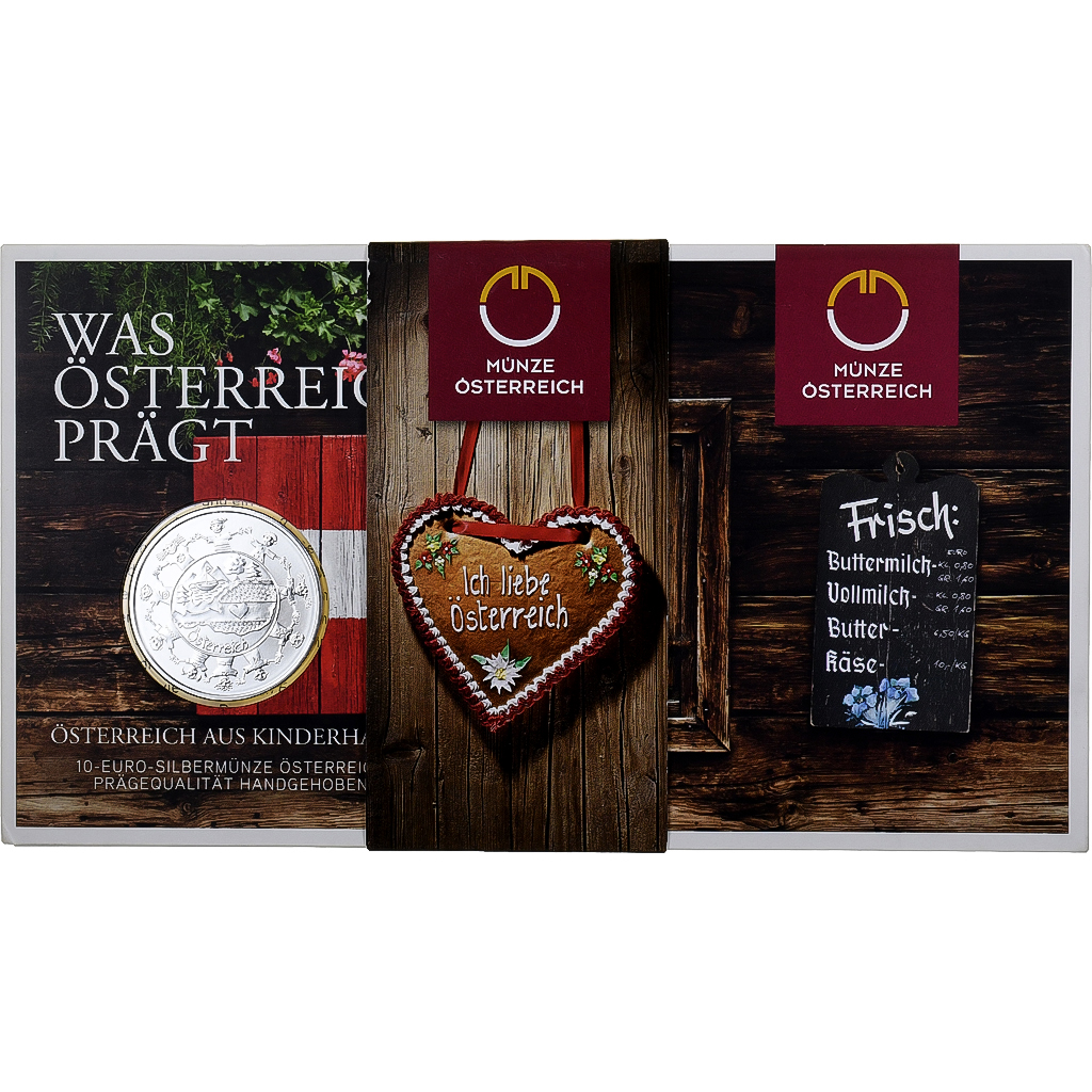 Österreich, 10 Euro, BU, 2016, Vienna, Silber, STGL