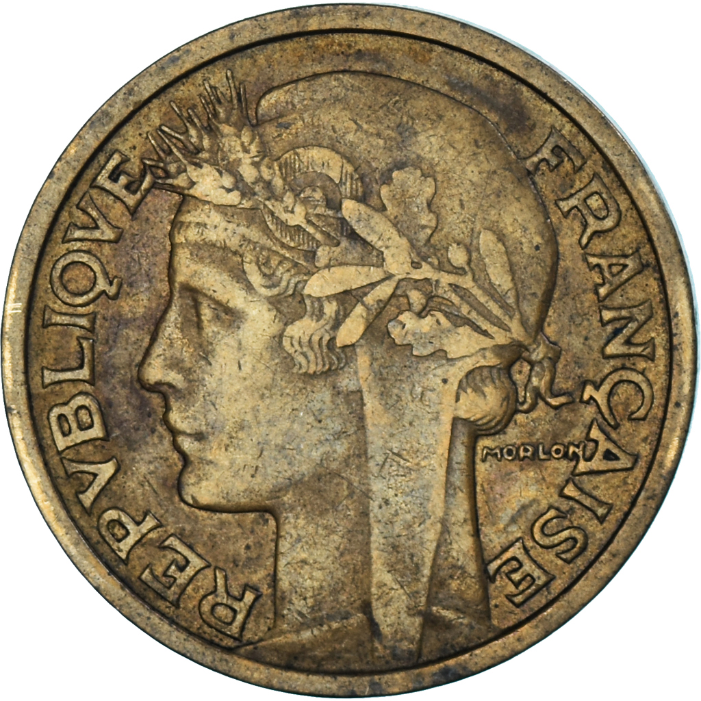 Coin, France, 2 Francs, 1937