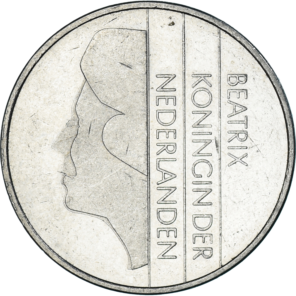 Coin, Netherlands, 2-1/2 Gulden, 1988