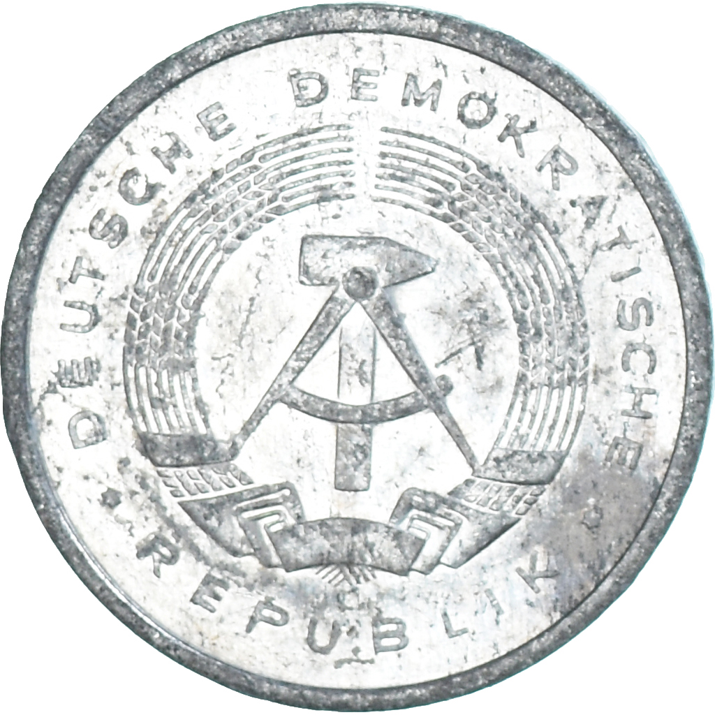 Coin, Germany - Democratic Republic, 5 Pfennig, 1989