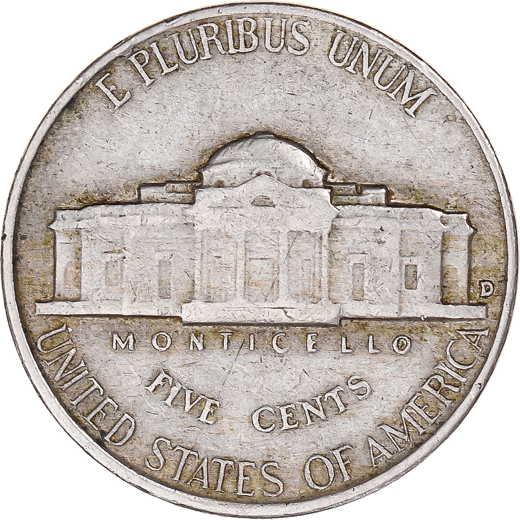 2016年5セント 1342839] Coin, United States, 5 Cents, 1957 | eBay