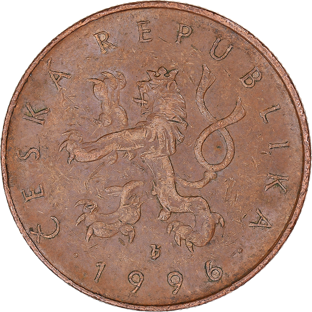 Coin, Czech Republic, 10 Haleru, 1996