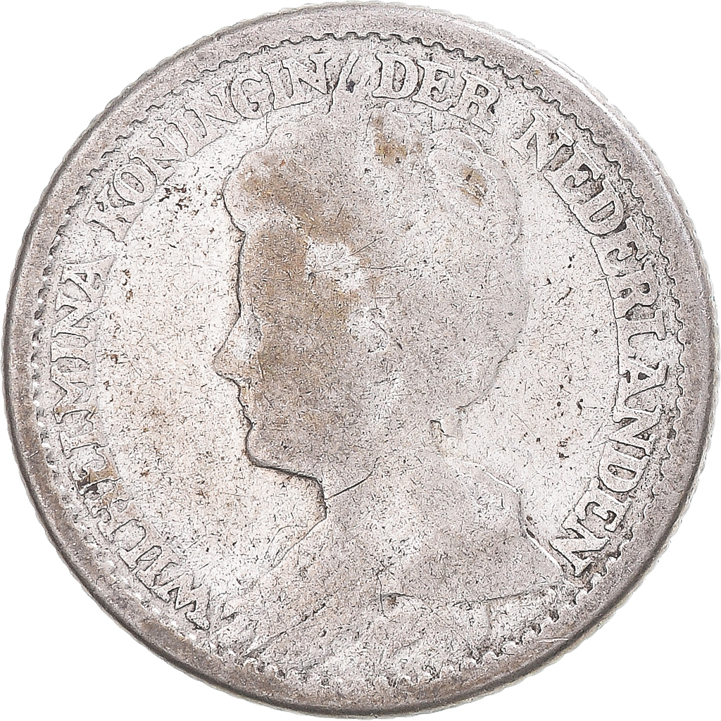 Coin, Netherlands, 25 Cents, 1911