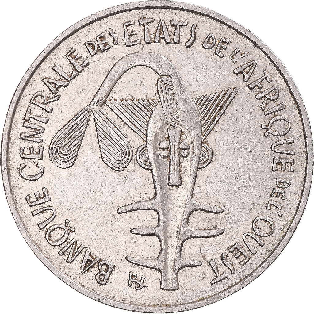 Coin, West African States, 100 Francs, 1973