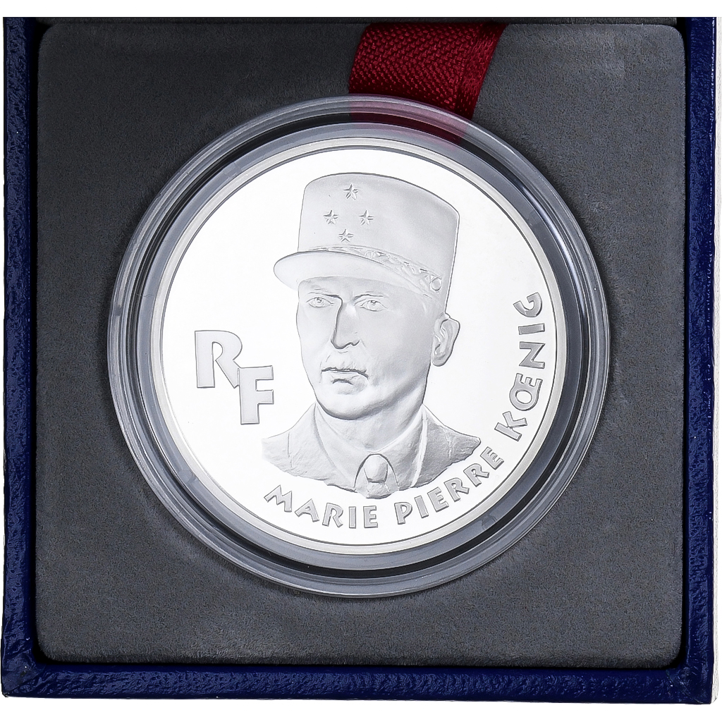 France, 100 Francs, Libération - Koenig- Bir Hakeim, 1994, MDP, Proof, Silver