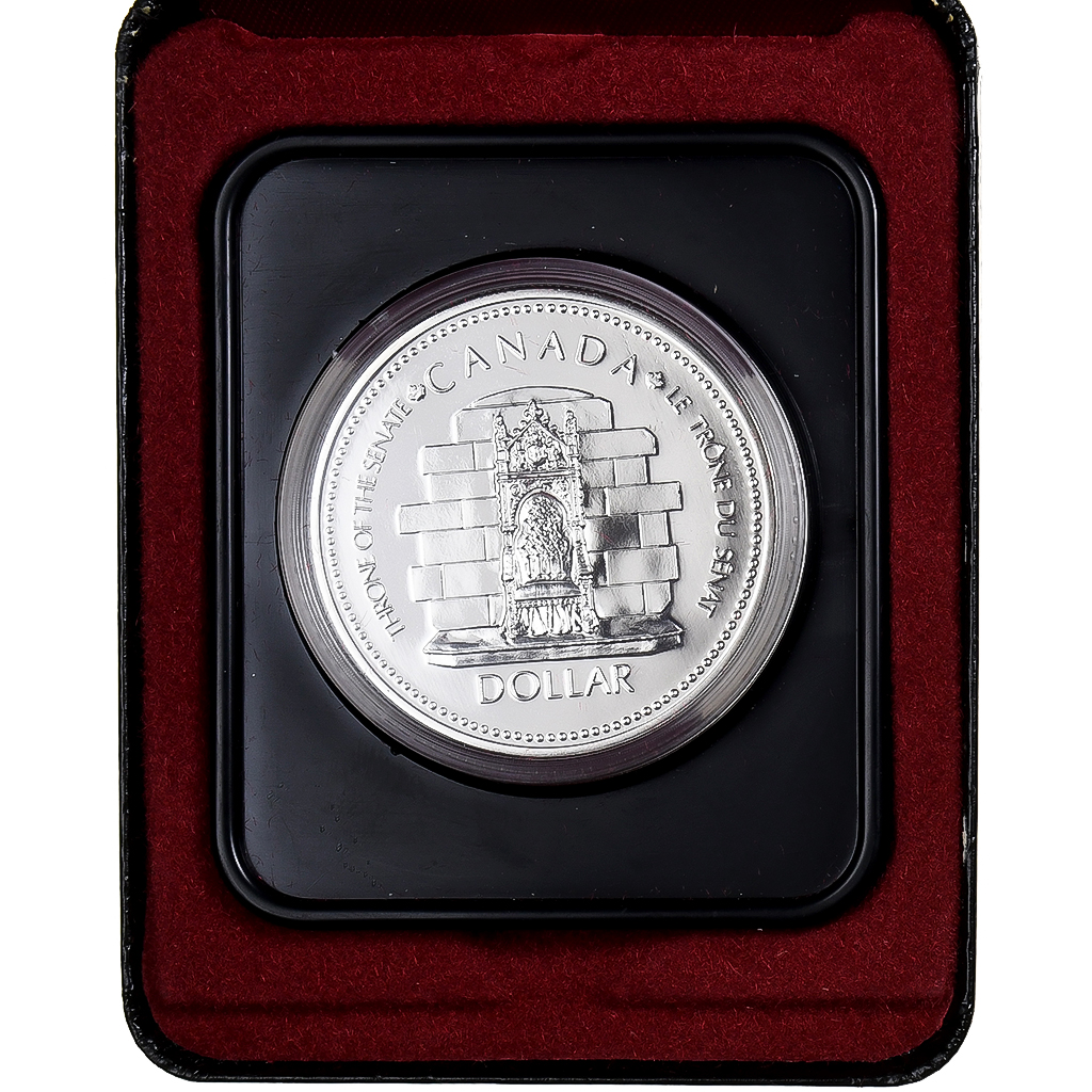 Canada, Elizabeth II, Dollar, Silver Jubilee, 1977, Ottawa, Silver, 