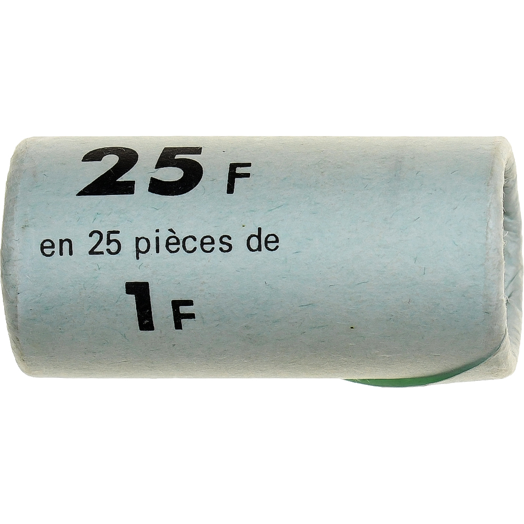 France, Rouleau 25x1 Franc, États généraux, 1989, MDP, Nickel, 
