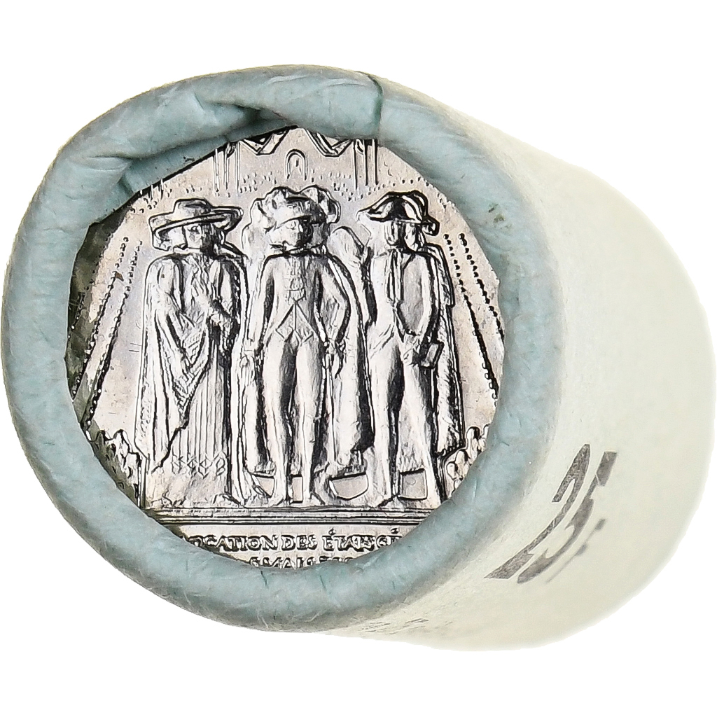 France, Rouleau 25x1 Franc, États généraux, 1989, MDP, Nickel, 