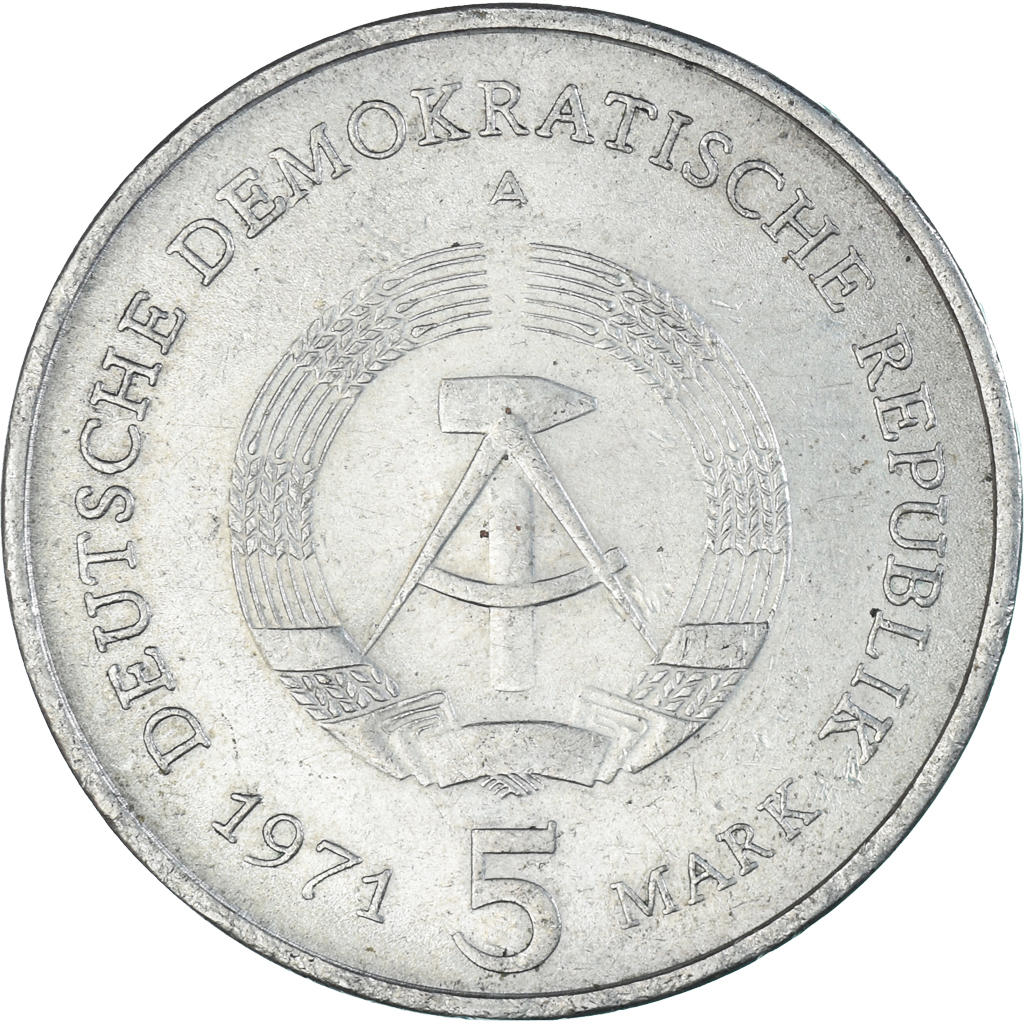 Coin, Germany, 5 Mark, 1971