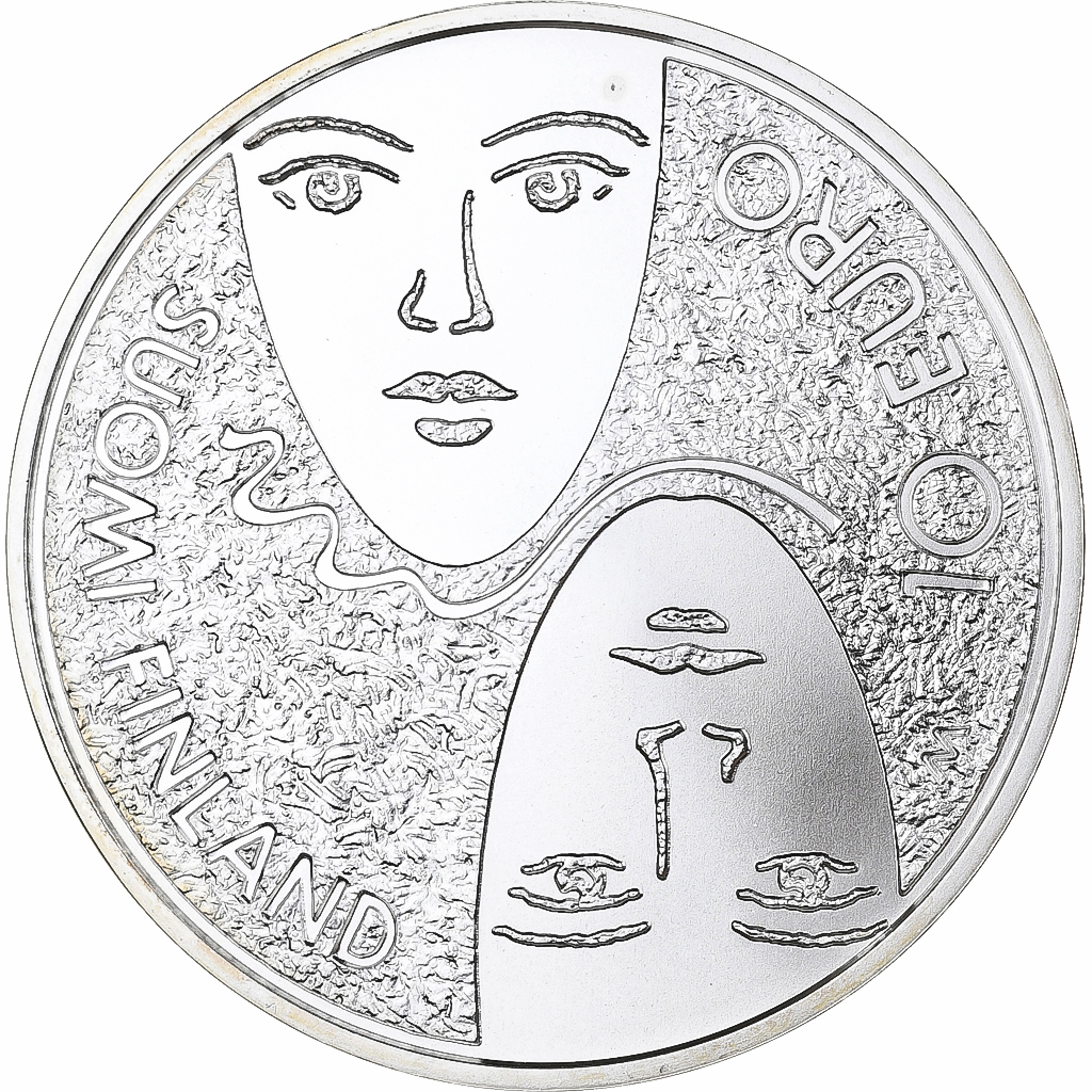 Finland, 10 Euro, Parlimentary Reform, 2006, Vantaa, Silver, 