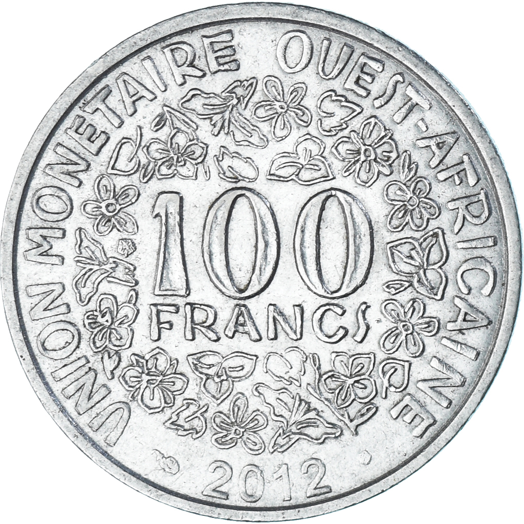 Coin, West African States, 100 Francs, 2012