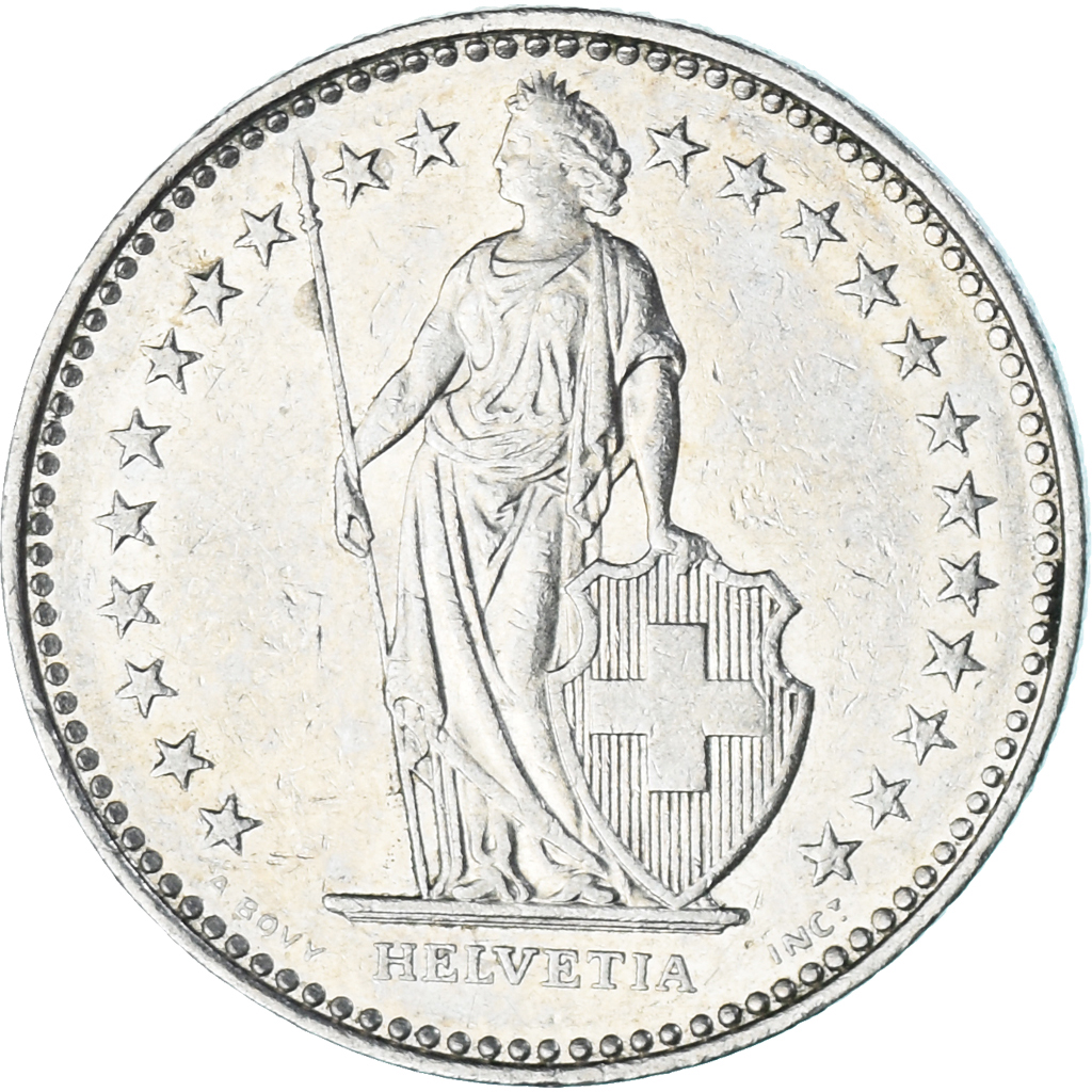 Coin, Switzerland, Franc, 1986